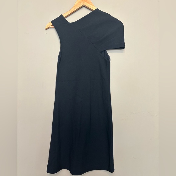 PHILLIP LIM Designer Asymmetrical Sleeves Little Black Dress - Picture 7 of 7